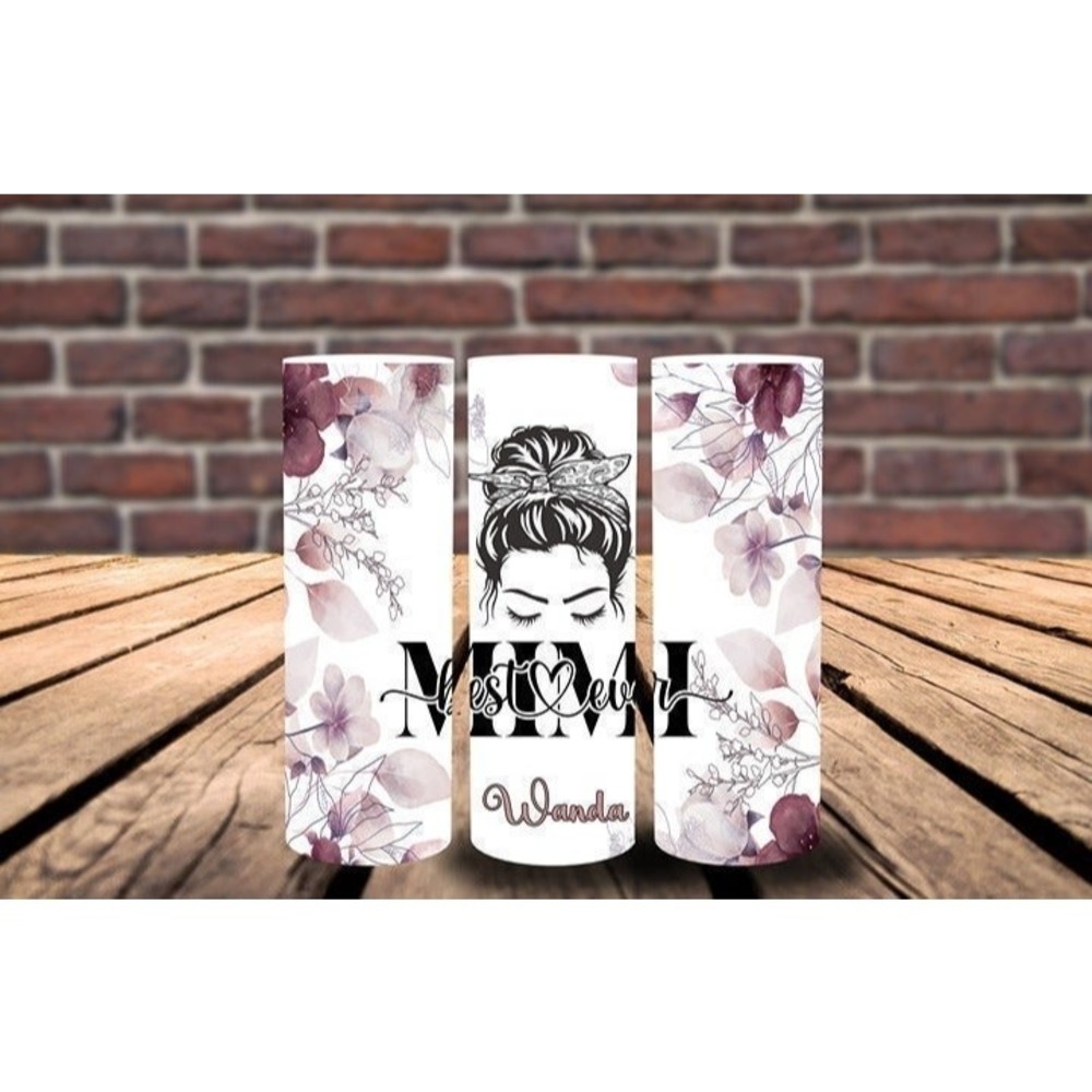 Best Ever Mimi Personalized 20 oz Sublimated Tumbler